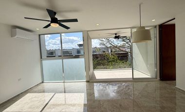 Departamento en renta, en privada El Origen, Mérida, Yucatan.