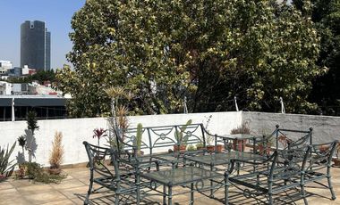 SE RENTA DEPARTAMENTO EN FUENTE DE CIBELES  ROMA NORTE, CUAUHTÉMOC .