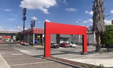 Se RENTA magnifico TERRENO sobre Av. ERMITA Iztapalapa. 150 m2.