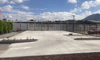 Se RENTA magnifico TERRENO sobre Av. ERMITA Iztapalapa. 360 m2