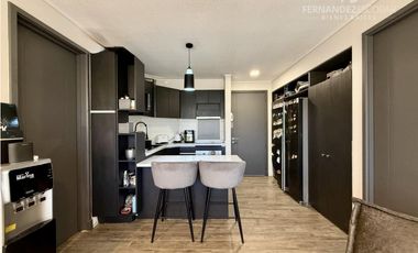 LOS ANDES - VENDE DEPTO 2D 2B 1E ESTILO MARIPOSA COND. LA VIÑITA