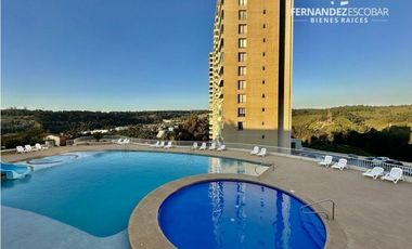 REÑACA - ARRIENDA DEPTO AMOBLADO 2D 2B 1E - MARZO A DICIEMBRE
