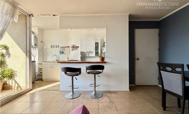 LOS ANDES - VENDE DEPTO 3D 1B COND. HERMANOS MARISTAS