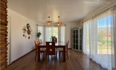 PUTAENDO - VENDE PARCELA CON CASA 4D 2B 3E