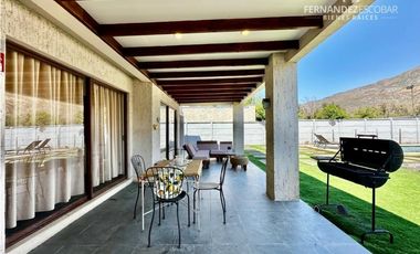 CALLE LARGA - VENDE CASA DOS PISOS 3D 3B PISCINA - CUMBRES DE AUCO