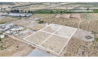 LOS ANDES - VENTA 4 TERRENOS DE 5.000m2 - PUERTO TERRESTRE