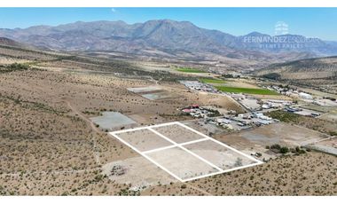 LOS ANDES - VENTA 4 TERRENOS DE 5.000m2 - PUERTO TERRESTRE