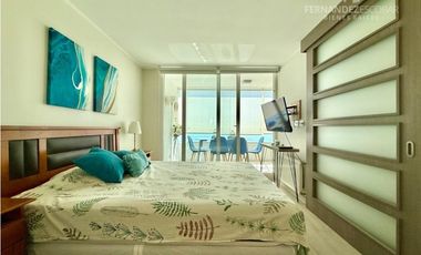 REÑACA - ARRIENDA DEPTO AMOBLADO 2D 2B 1E - EDMUNDO ELUCHANS