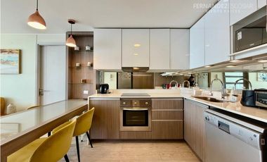 REÑACA - ARRIENDA DEPTO AMOBLADO 2D 2B 1E - EDMUNDO ELUCHANS