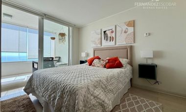 REÑACA - ARRIENDA DEPTO AMOBLADO 2D 2B 1E - EDMUNDO ELUCHANS