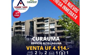 CURAUMA - DEPTOS EN EDIFICIO ALTO LAGUNA - 2D 2B 1E 1B