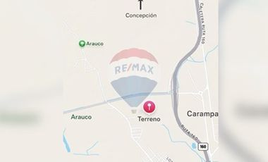 Terreno  1/2 h. Arauco - Cruze carampangue