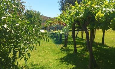 Parcela con Casa piscina y jardín en Melipilla