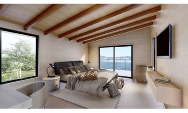 Preciosa casa en la bahia de TEN TEN, Castro