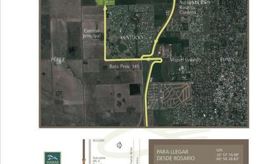 Venta Terreno Haras de Funes Club de Campo