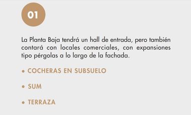 Departamento en  venta