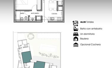 Venta Dpto 1 dormitorio - Ginkgo Biloba I -  Aconquija 2796 -  Neuquén Capital