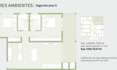 Departamento en Pilar Km 45, a estrenar