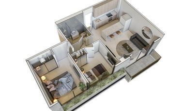 Departamento en venta 3 ambientes a estrenar con gran vista - Saavedra - Nuñez