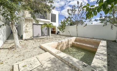 Casa en renta amueblada y equipada en Tamora Conkal al norte de Merida