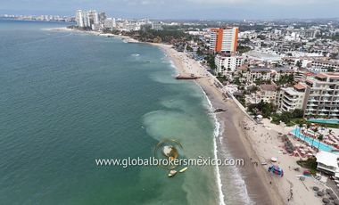 Departamentos a Pie de Playa en la Zona Hotelera de Puerto Vallarta, Jalisco