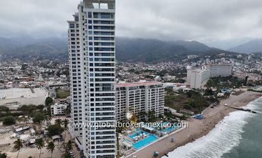 Departamentos a Pie de Playa en la Zona Hotelera de Puerto Vallarta, Jalisco