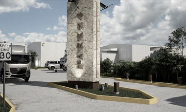 LOTE PARA BODEGA INDUSTRIAL EN VENTA EN MERIDA,YUC,ENTREGA INMEDIATA