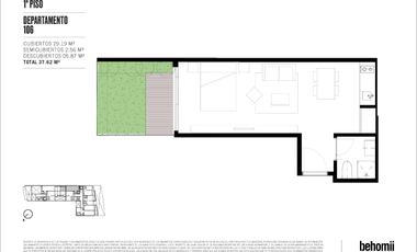 Monoambiente en Palermo Soho EN VENTA!