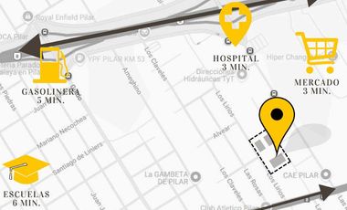 Departamento en Venta 3 Ambientes en Las Terrazas, Pilar - P.B. 009