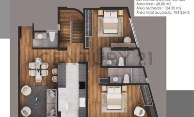 Venta Elegante Departamento Duplex  - Yanahuara