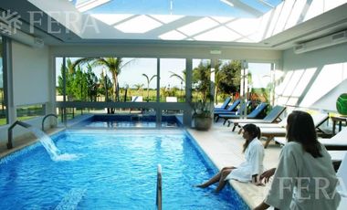 Venta de terreno con fondo a cancha de polo en Haras del Sur IV - V