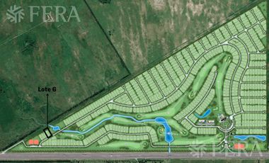 Venta de lote de 1000 m2 en Haras del Sur II