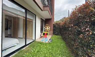 SE VENDE APARTAMENTO EN COTA CON JARDIN PRIVADO