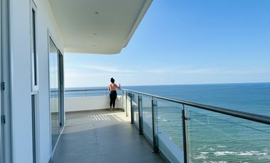 DEPARTAMENTO 2 DORMITORIOS VISTA AL MAR, MANTA, BARBASQUILLO