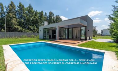 Casa en venta c/ cochera en Lagos de Canning