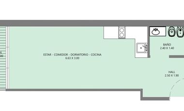 DEPARTAMENTO CASTELAR ALQUILER