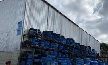 Depósito en alquiler en parque industrial multicliente