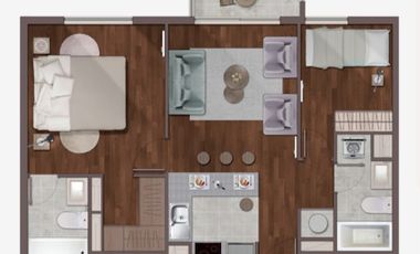 EXCELENTE DEPARTAMENTO UBICADO EN ALTOS DE RELONCAVI