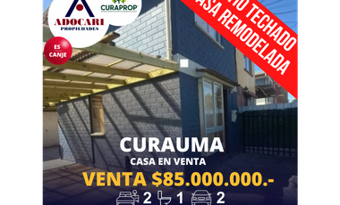 CURAUMA - CASA EN VENTA - 2D 1B 2E