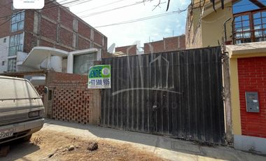 VENTA TERRENO URB ALPAMAYO ATE