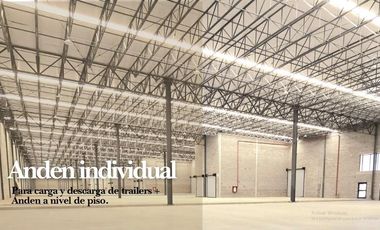 Bodegas en Renta en parque logístico industrial
de nueva creación (Logistics Industrial Park I).