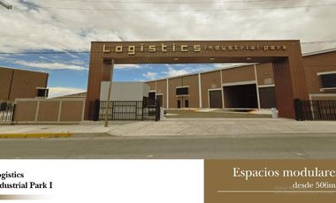Bodegas en Renta en parque logístico industrial
de nueva creación (Logistics Industrial Park I).