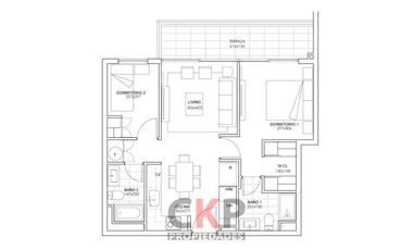 Departamento en Venta en Irarrázaval / Cauquenes / Metro Villa Frei