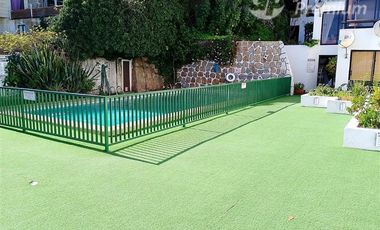 Departamento en Arriendo en Av Isidora Dubornais , primera línea, frente al mar, subida los lobos