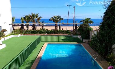 Departamento en Arriendo en Av Isidora Dubornais , primera línea, frente al mar, subida los lobos