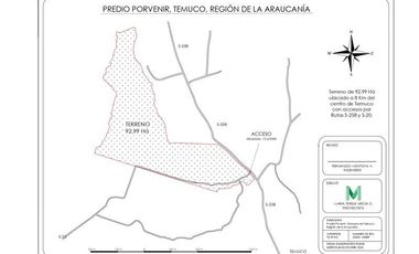 Terreno Construccion  en Venta en Ruta S-258 Temuco