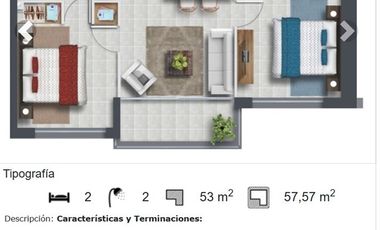 Departamento en Venta en Diagonal Santa Elena 2800