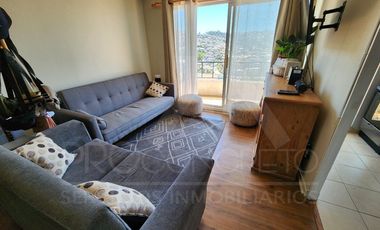 Departamento en venta en Cerro Alegre, 2 dormitorios y terraza