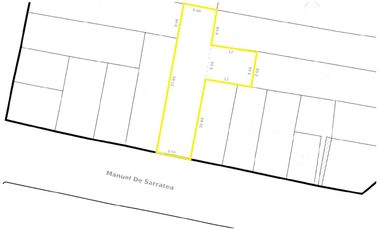 Venta Terreno 400m2 Ideal Emprendimiento, Remedios de Escalada.