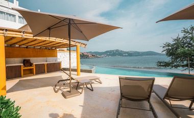 Departamento Jade frente al Mar Zihuatanejo